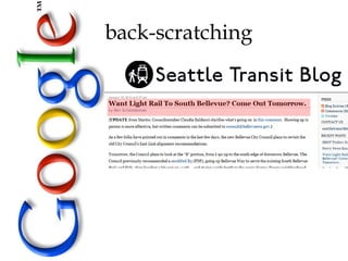back-scratching
 