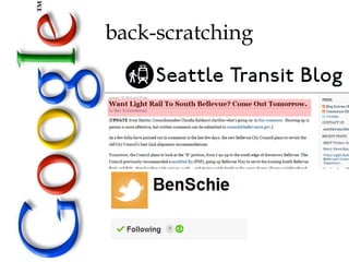 back-scratching
 