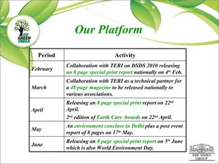 Our Platform Releasing an  8 page special print report  on 5 th  June which is also World Environment Day. June An  enviro...