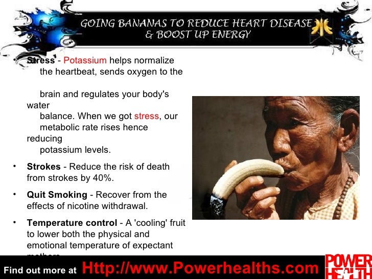 Going Bananas to Reduce Heart Disease and Boost Energy