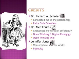 Going Down The Rabbit Hole | PPT