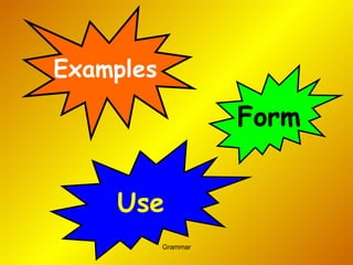 Form Examples Use