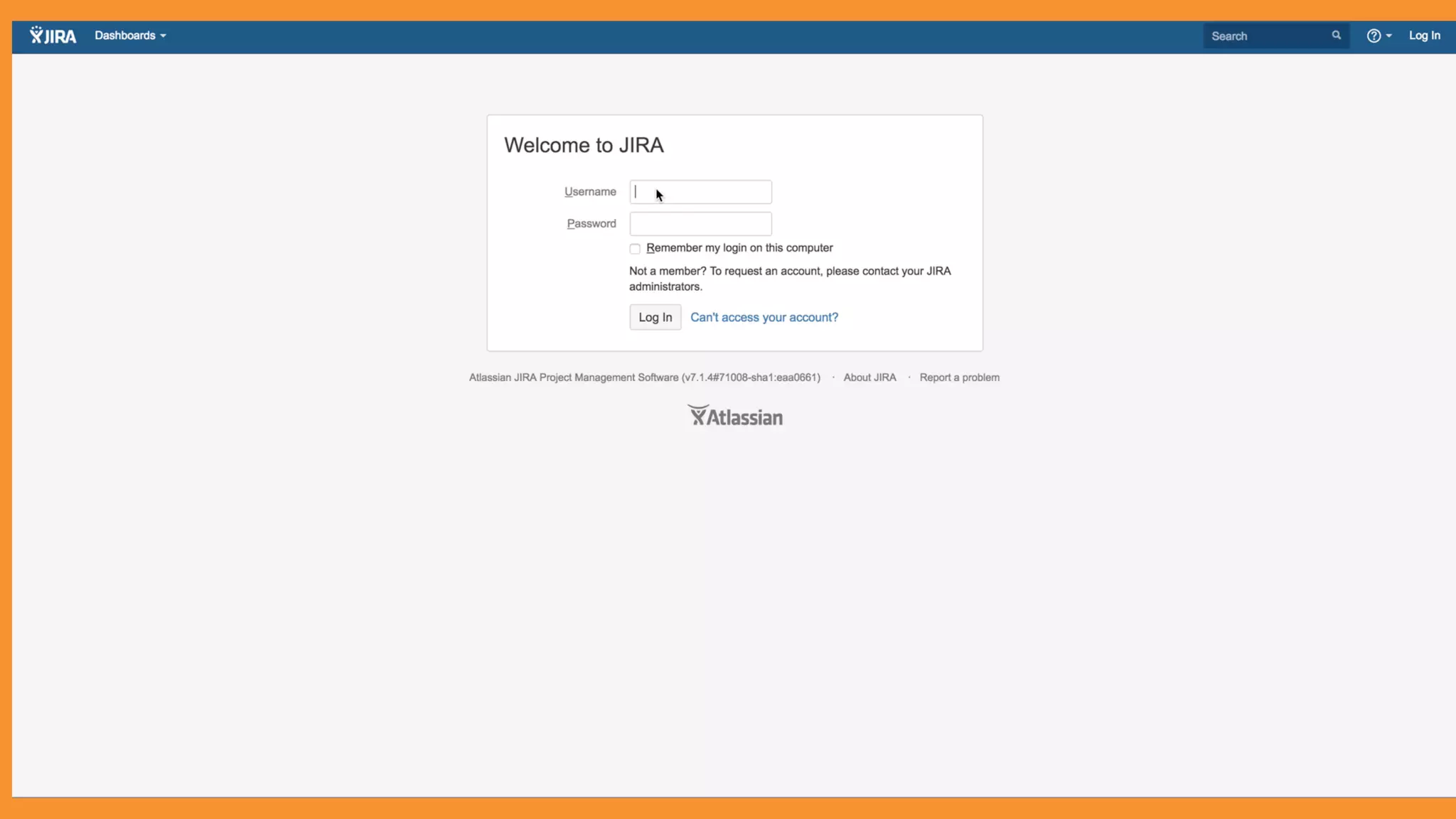 Just text by itself,
for impact.
 