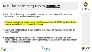 Multi Facted Learning From single-factor to multi-factor learning curves for modelling ...