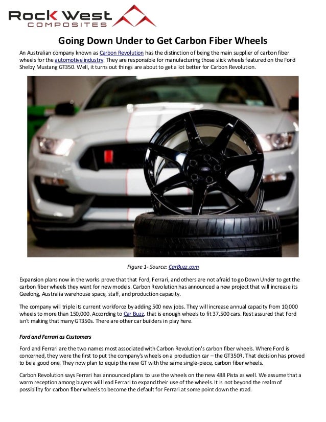 Going Down Under To Get Carbon Fiber Wheels