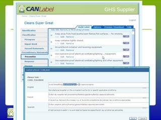 Canadian Centre for Occupational Health and Safety   www.ccohs.ca
 