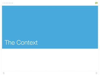 The Context
20
 