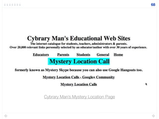 68
Cybrary Man’s Mystery Location Page
 