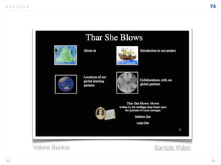 Sample VideoValerie Becker
74
 