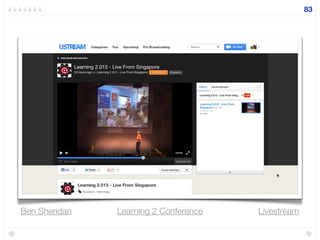 83
Ben Sheridan Learning 2 Conference Livestream
 