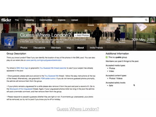 Guess Where London?
 