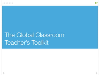 The Global Classroom
Teacher’s Toolkit
57
 