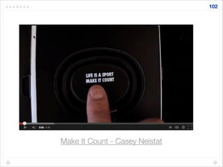 Make It Count - Casey Neistat
102
 