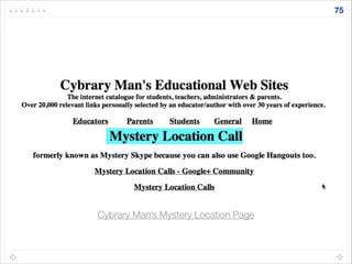 75
Cybrary Man’s Mystery Location Page
 