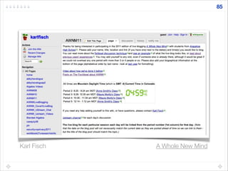 A Whole New MindKarl Fisch
85
 