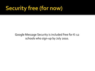 Why we chose Google Apps for EDUSecurityFlickr Photo by Darwin Bell