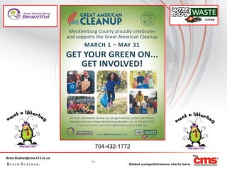 704-432-1772
Brian.Kasher@cms.k12.nc.us
                             19
 