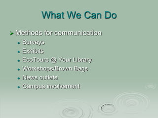 Going Green To Save Some Green