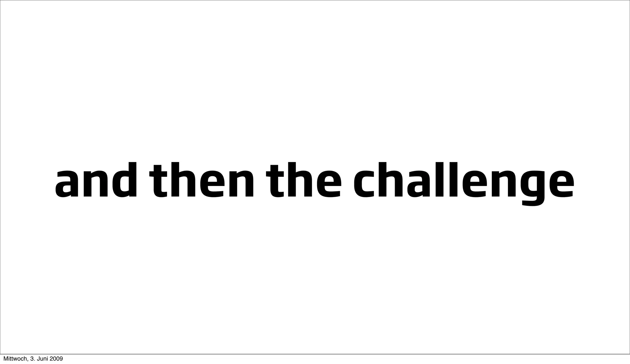 Going Large Staying Small