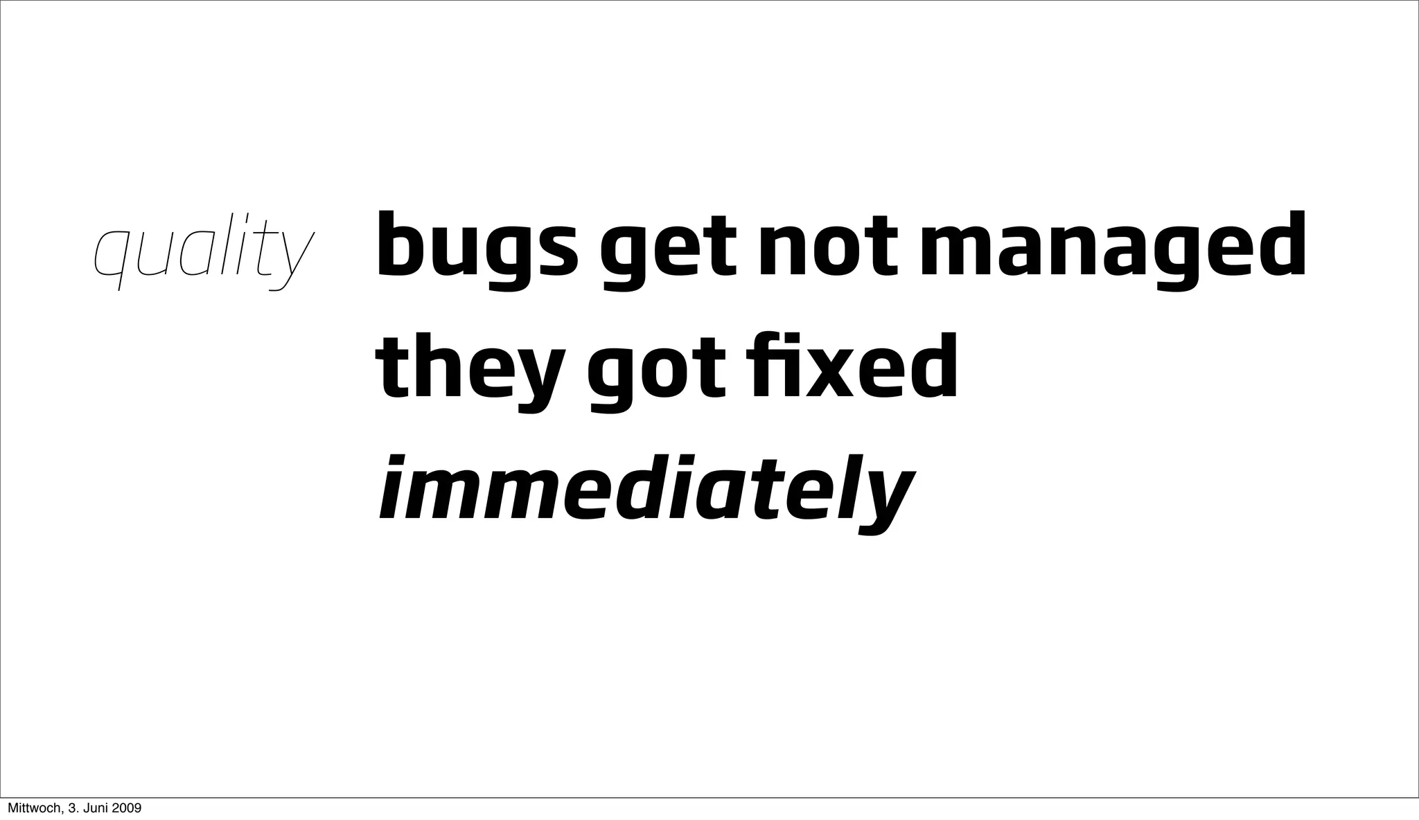 Going Large Staying Small