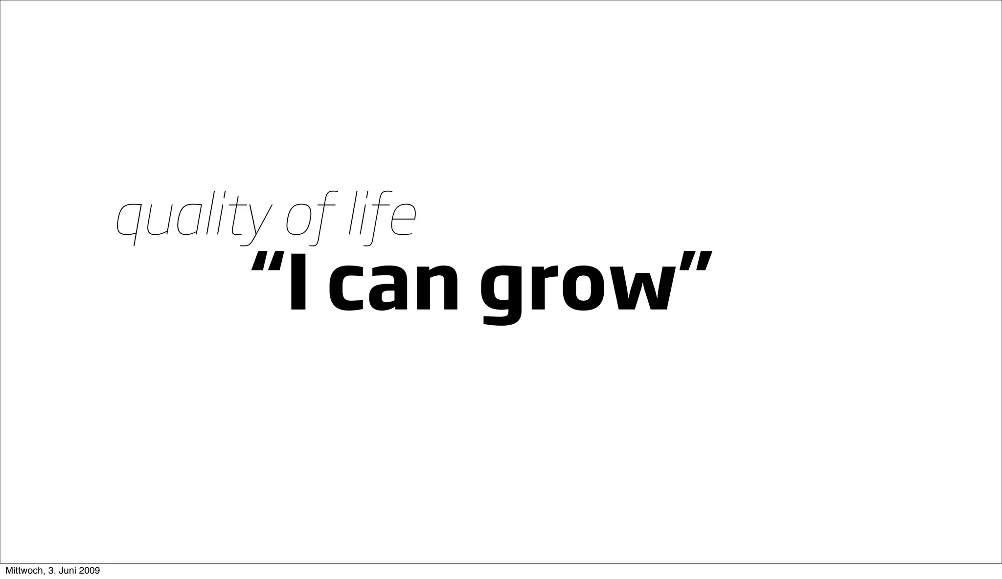 Going Large Staying Small