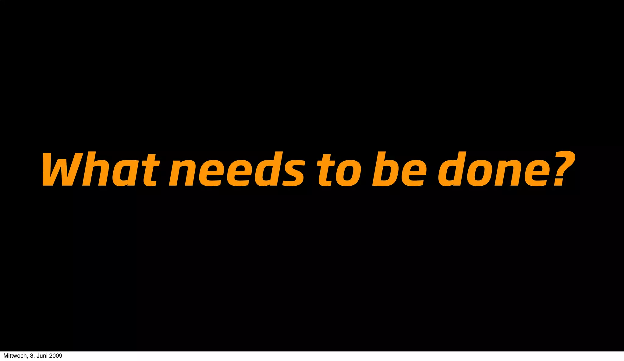 Going Large Staying Small