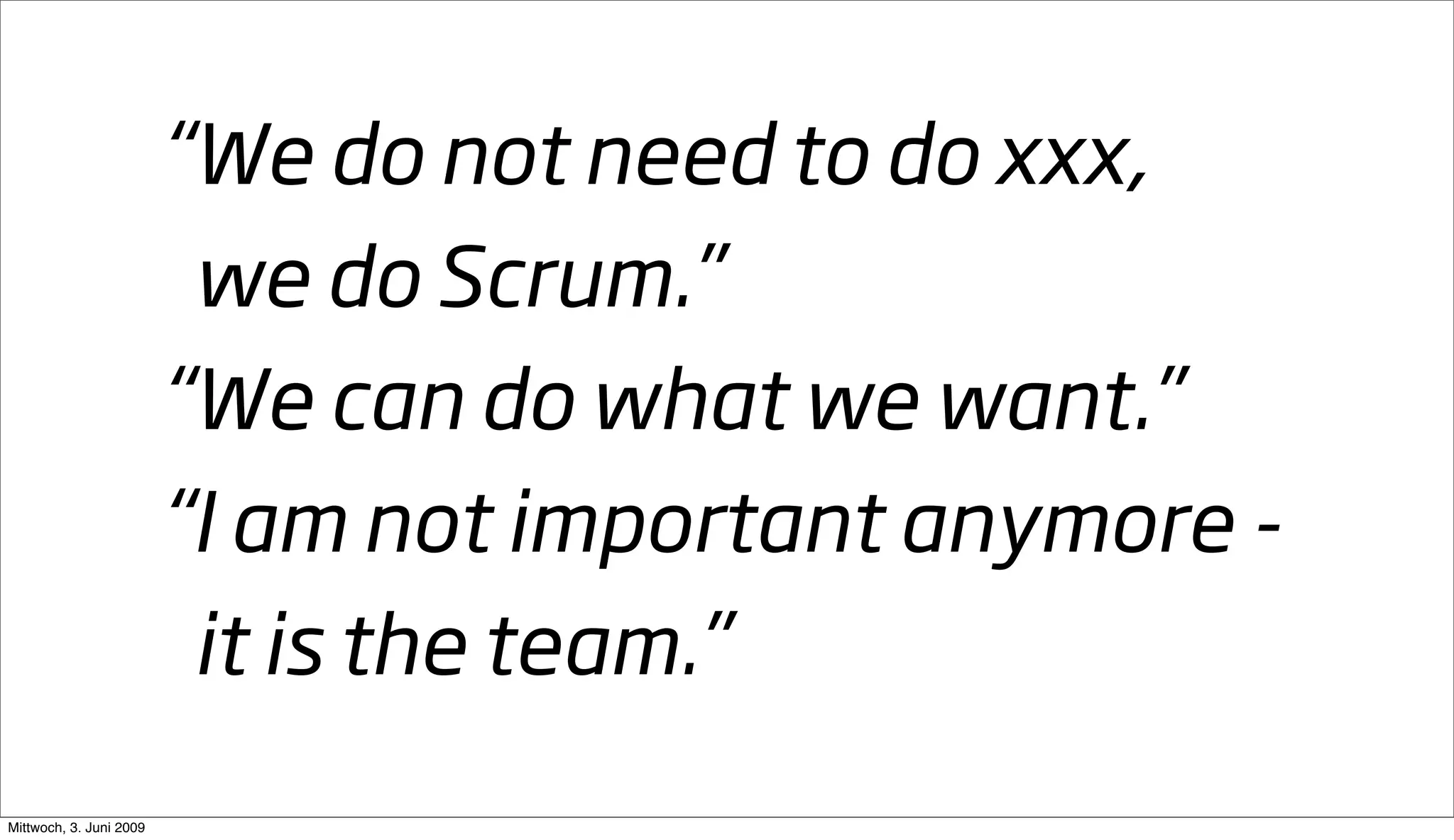 Going Large Staying Small