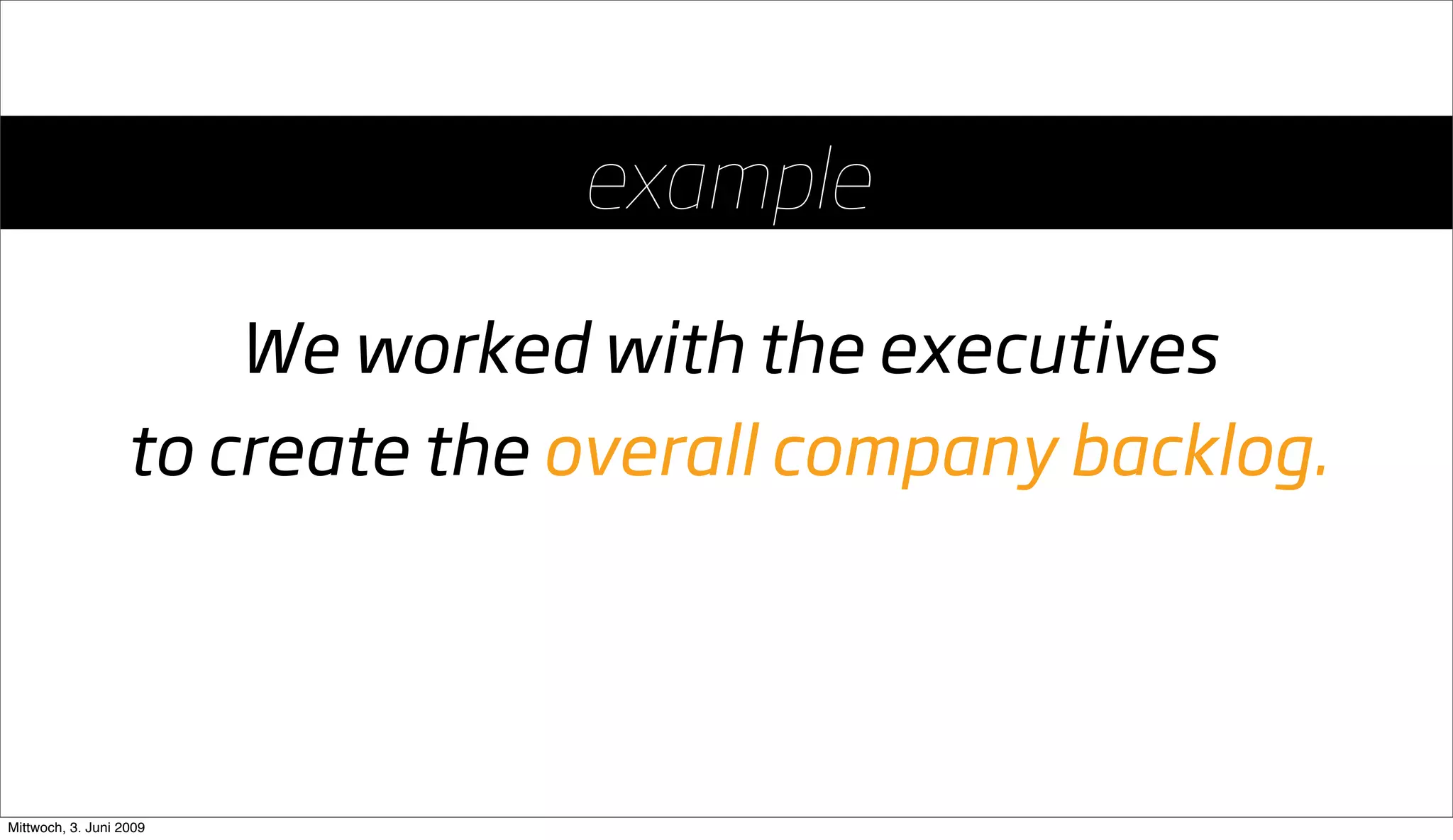 Going Large Staying Small