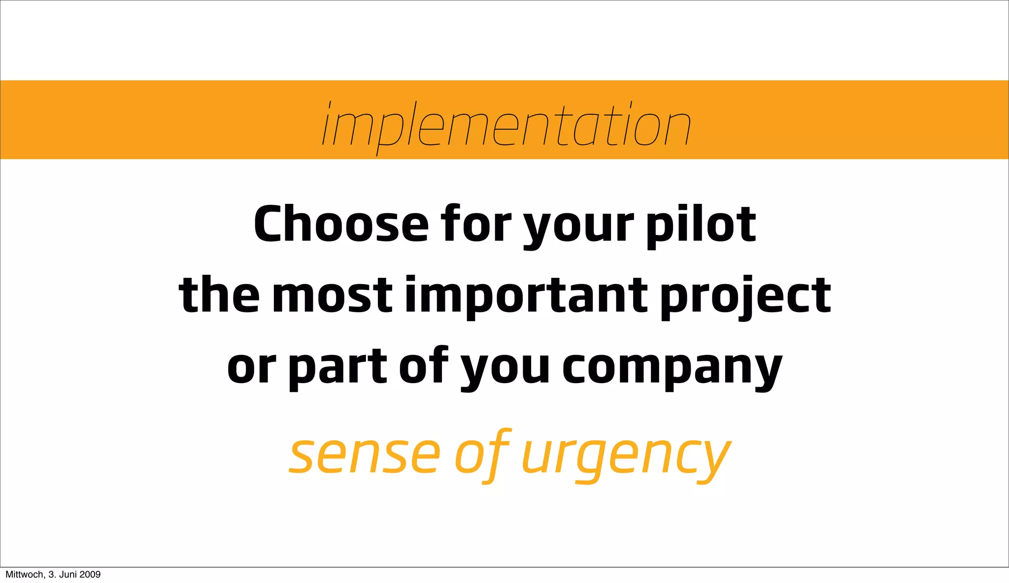 Going Large Staying Small