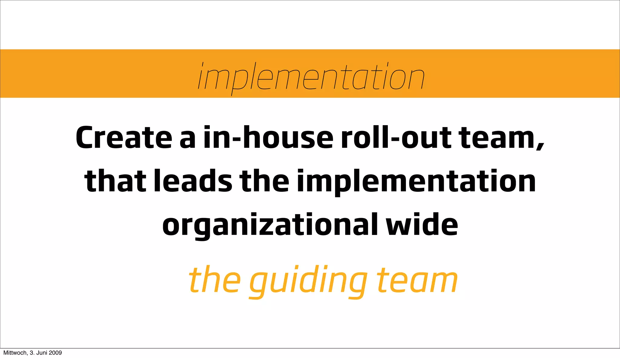 Going Large Staying Small