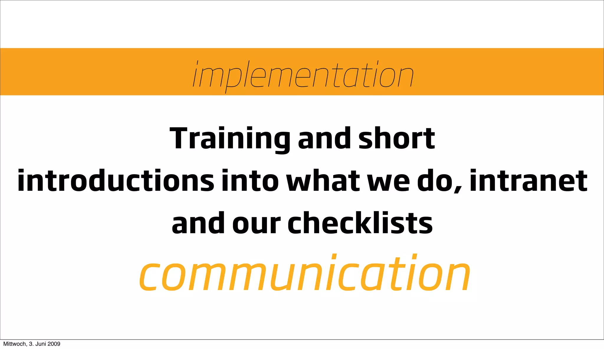 Going Large Staying Small