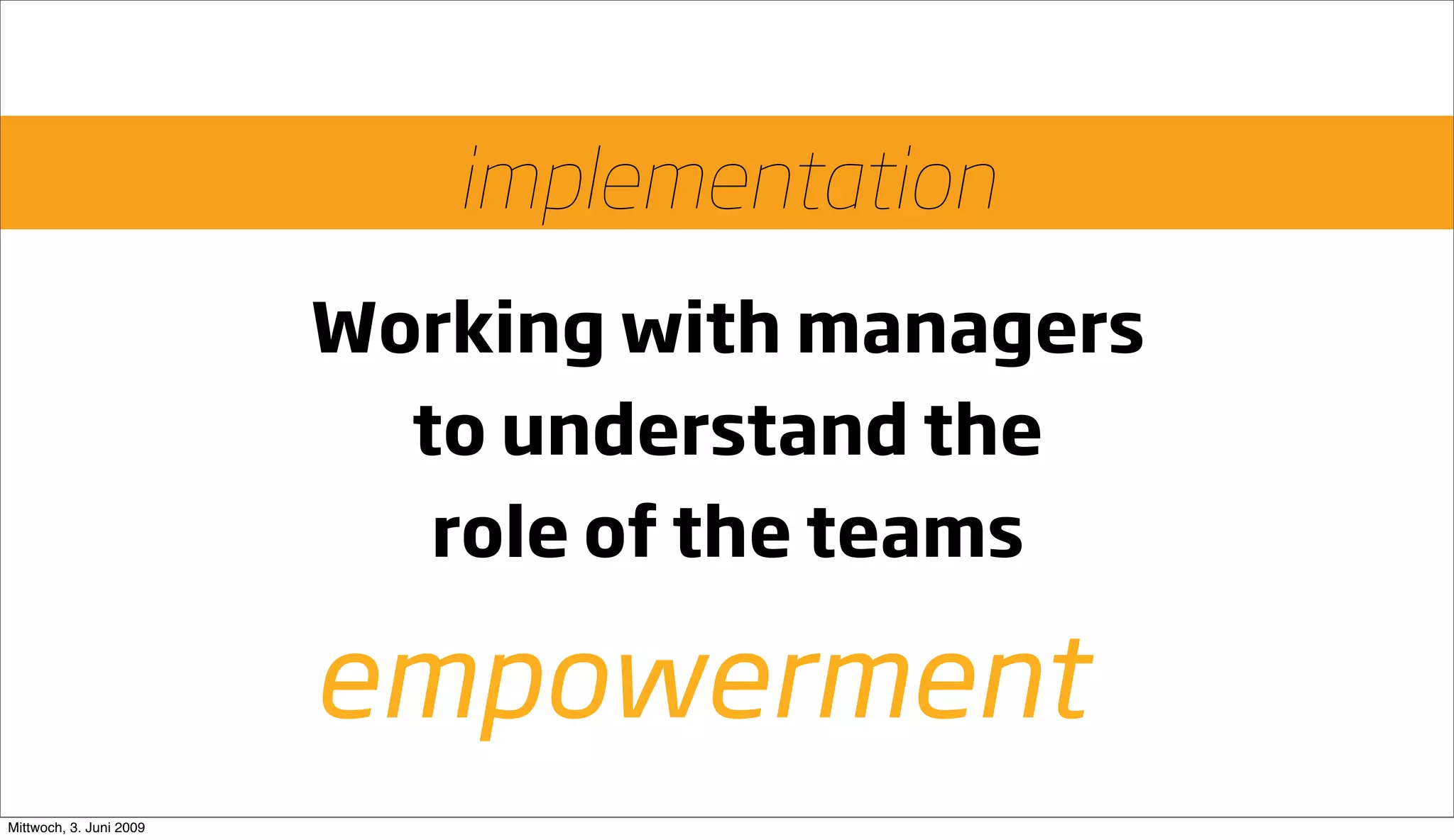 Going Large Staying Small