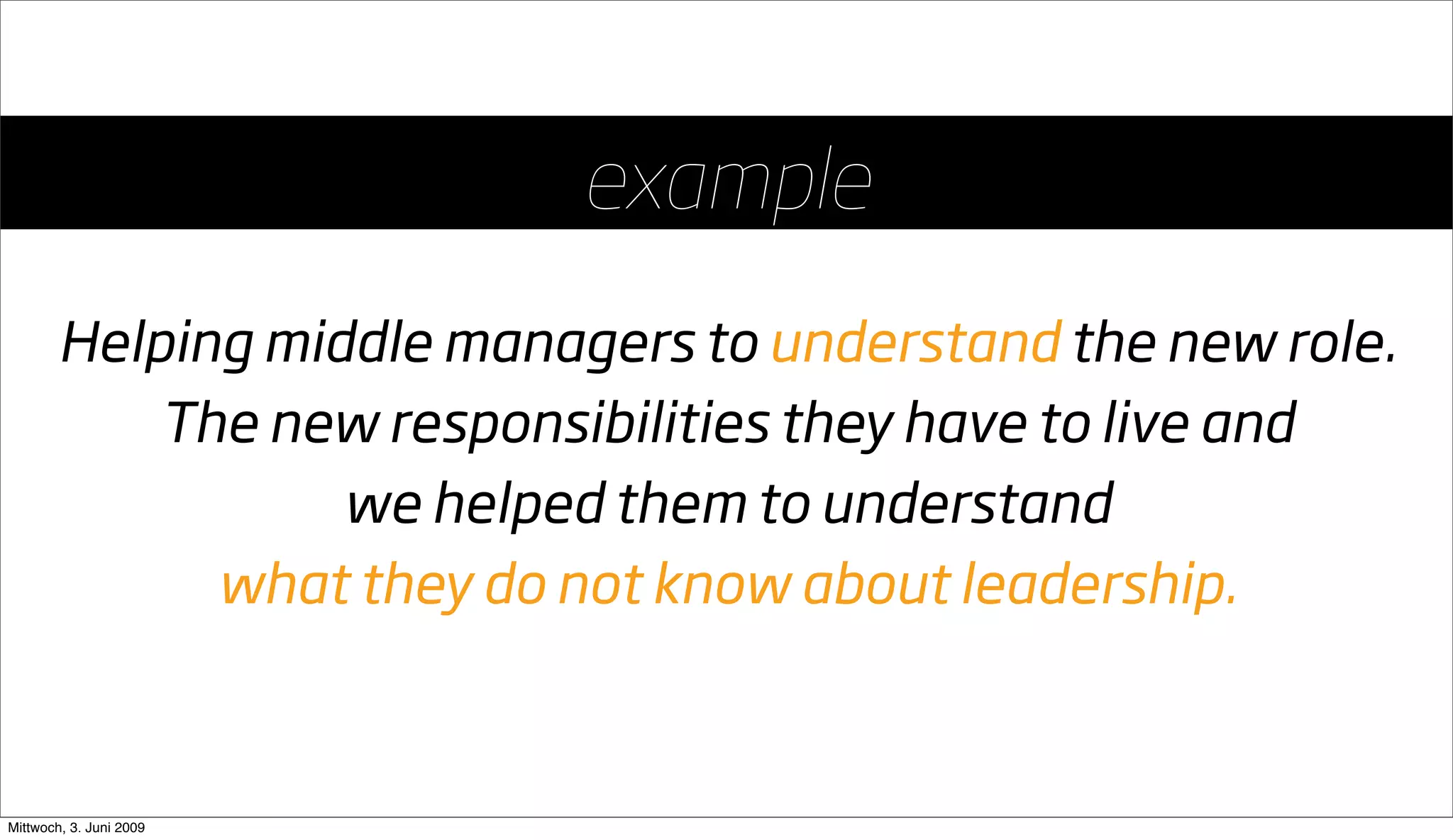 Going Large Staying Small