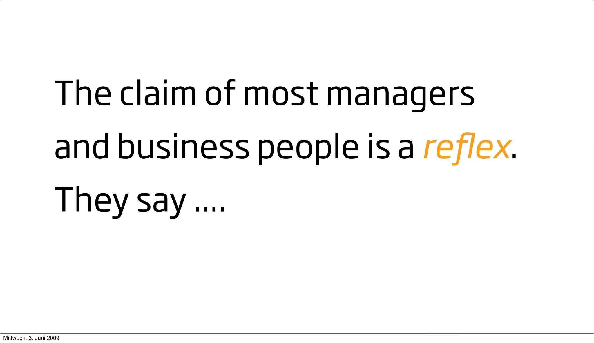 Going Large Staying Small