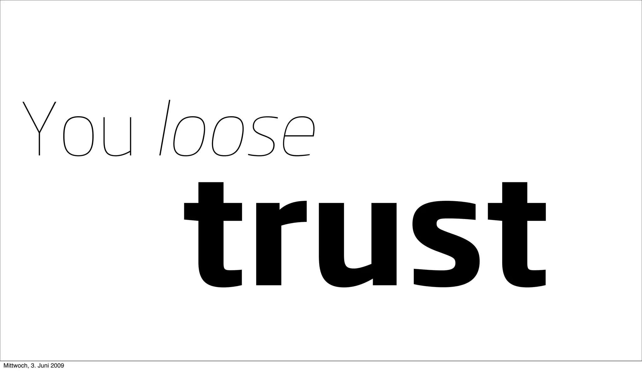 Going Large Staying Small