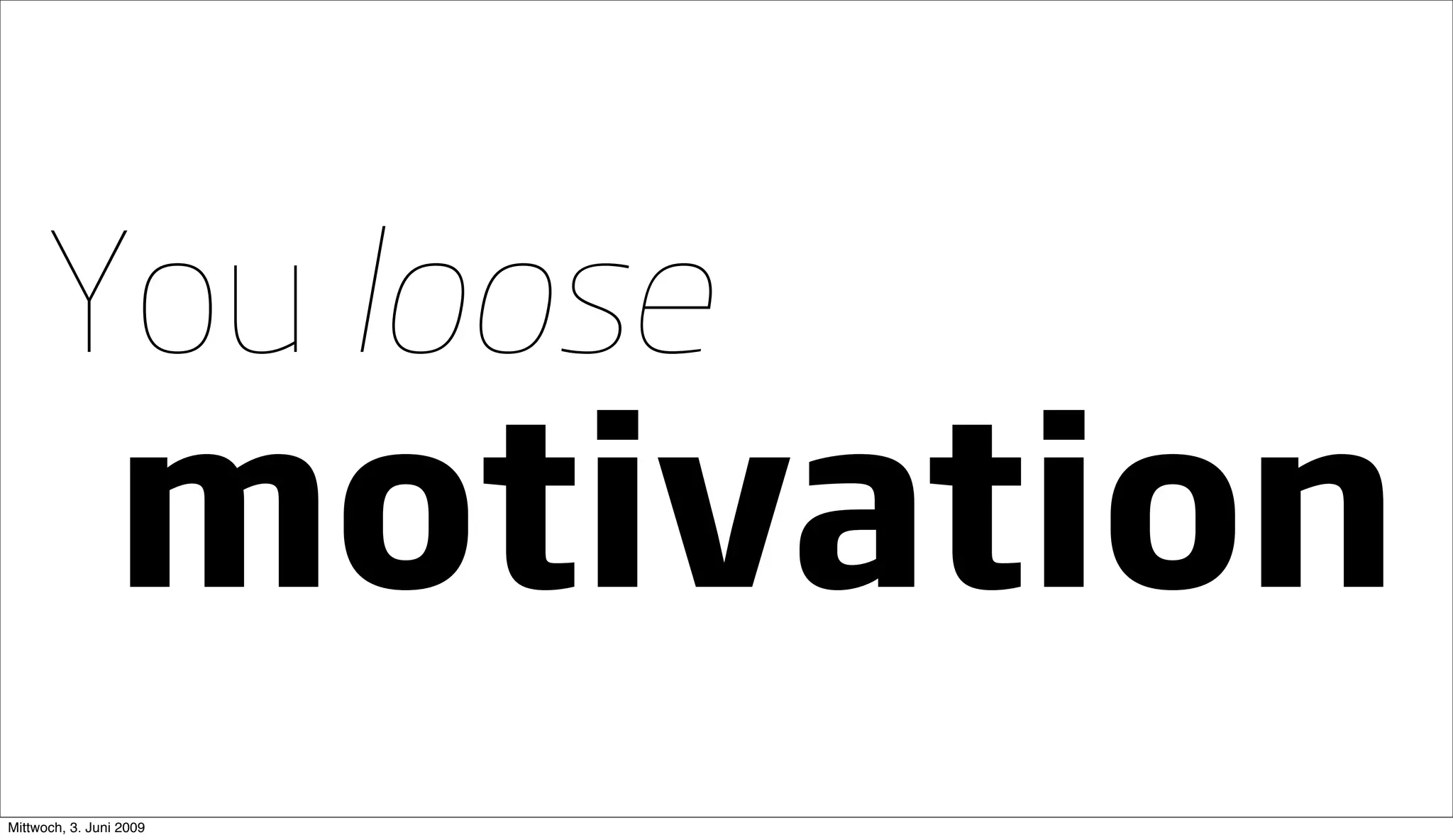 Going Large Staying Small