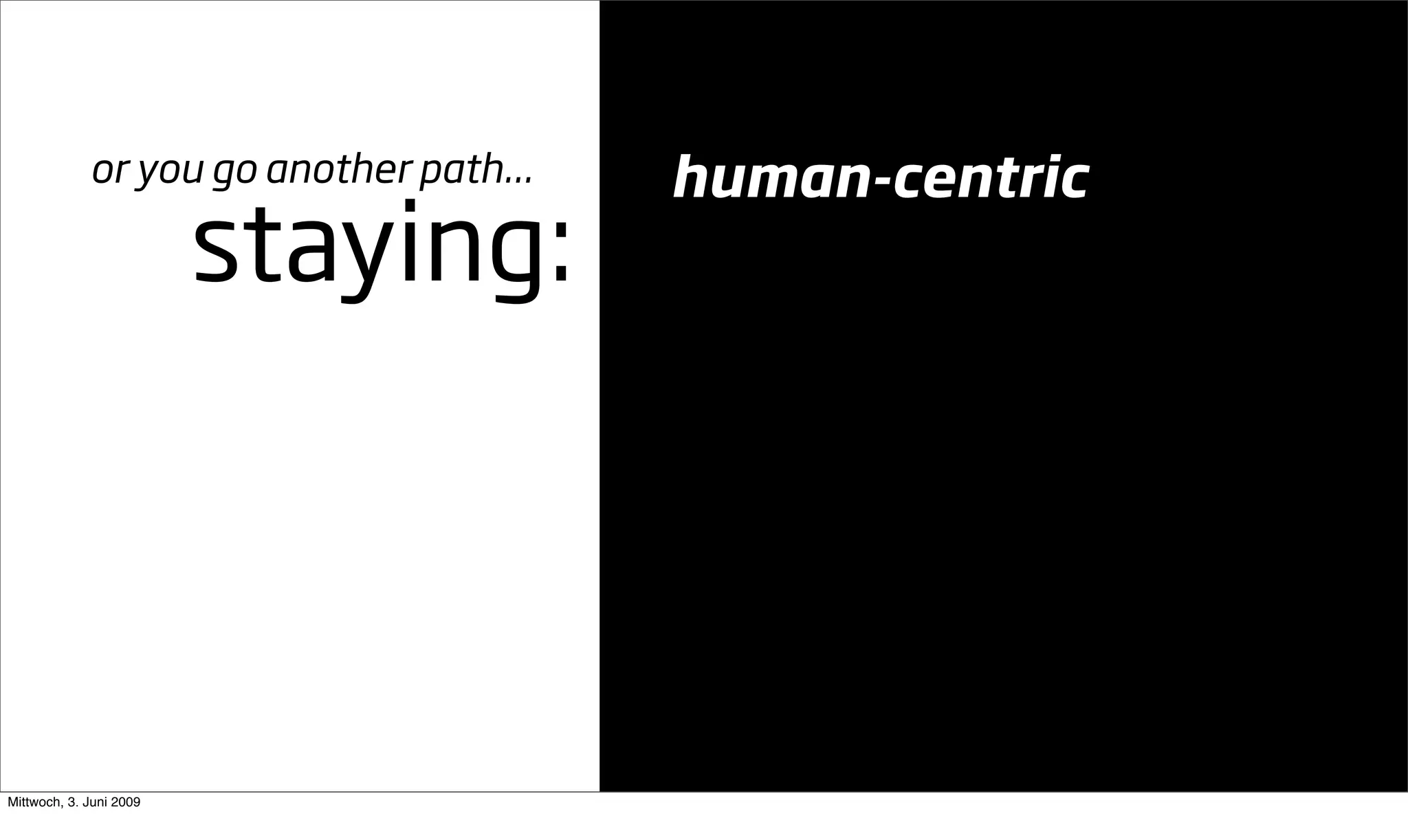 Going Large Staying Small