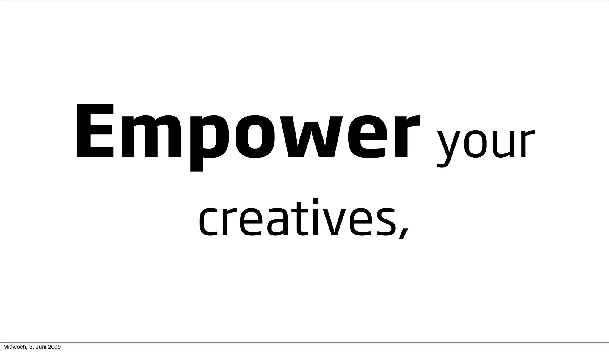 Going Large Staying Small