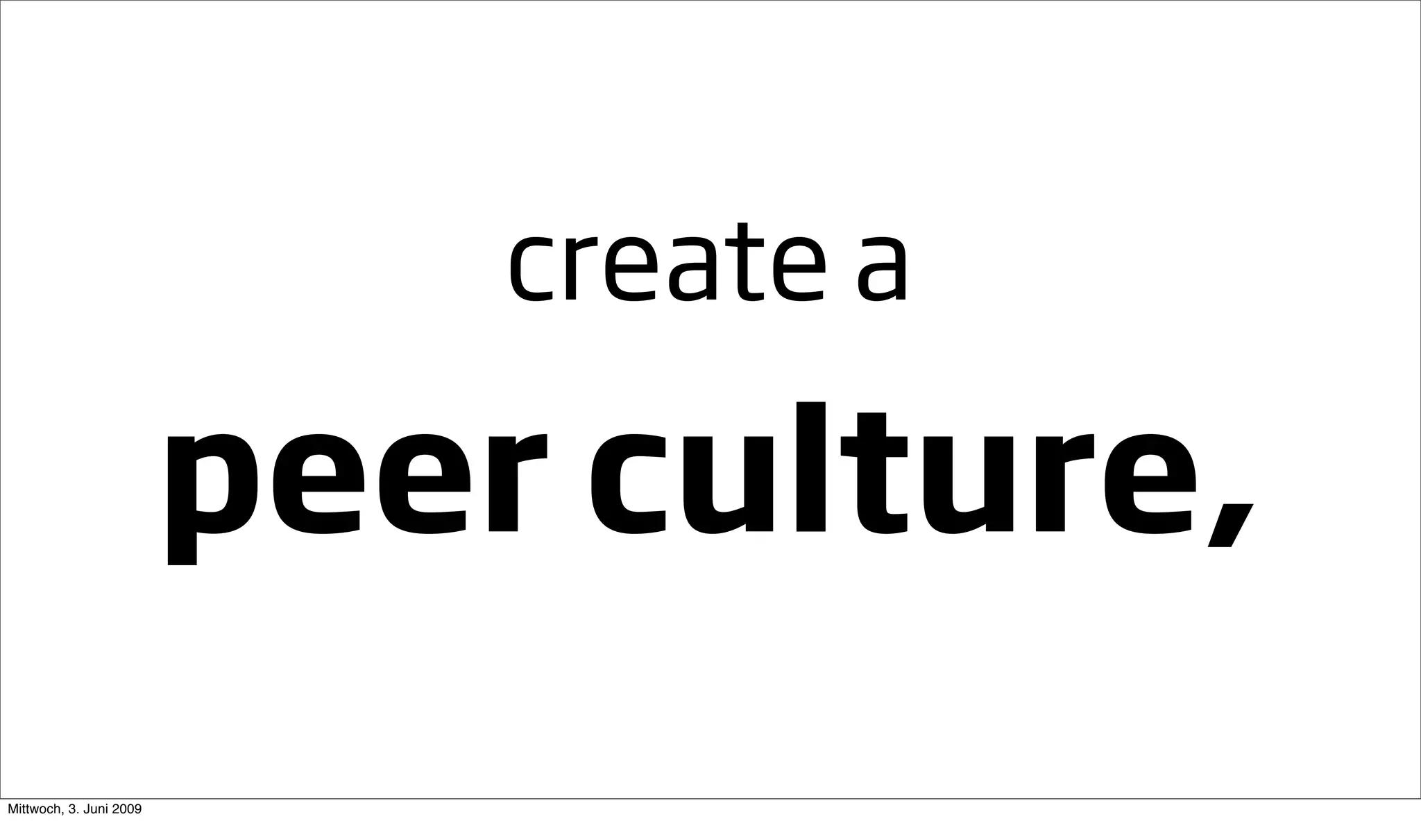 Going Large Staying Small