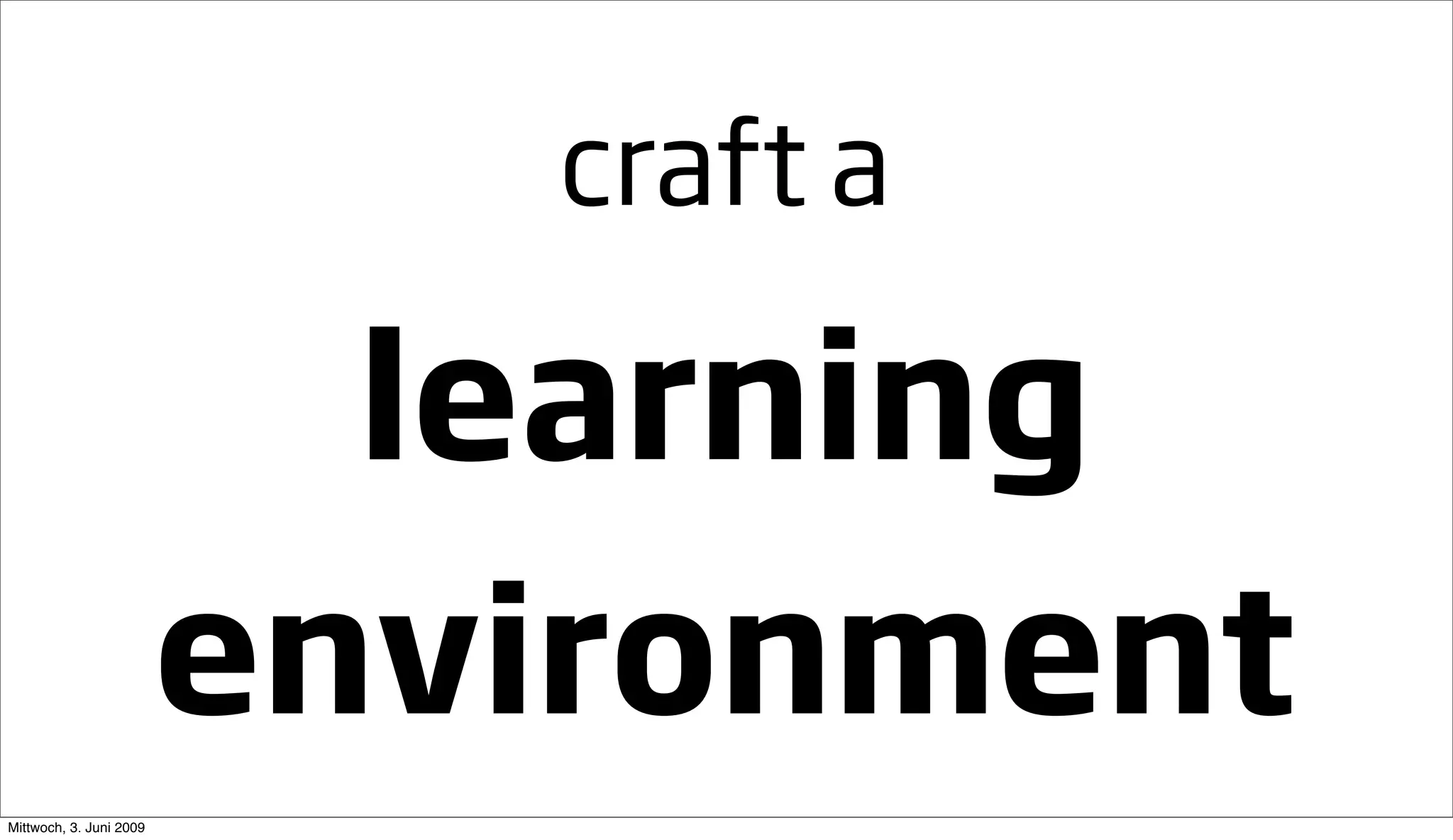 Going Large Staying Small