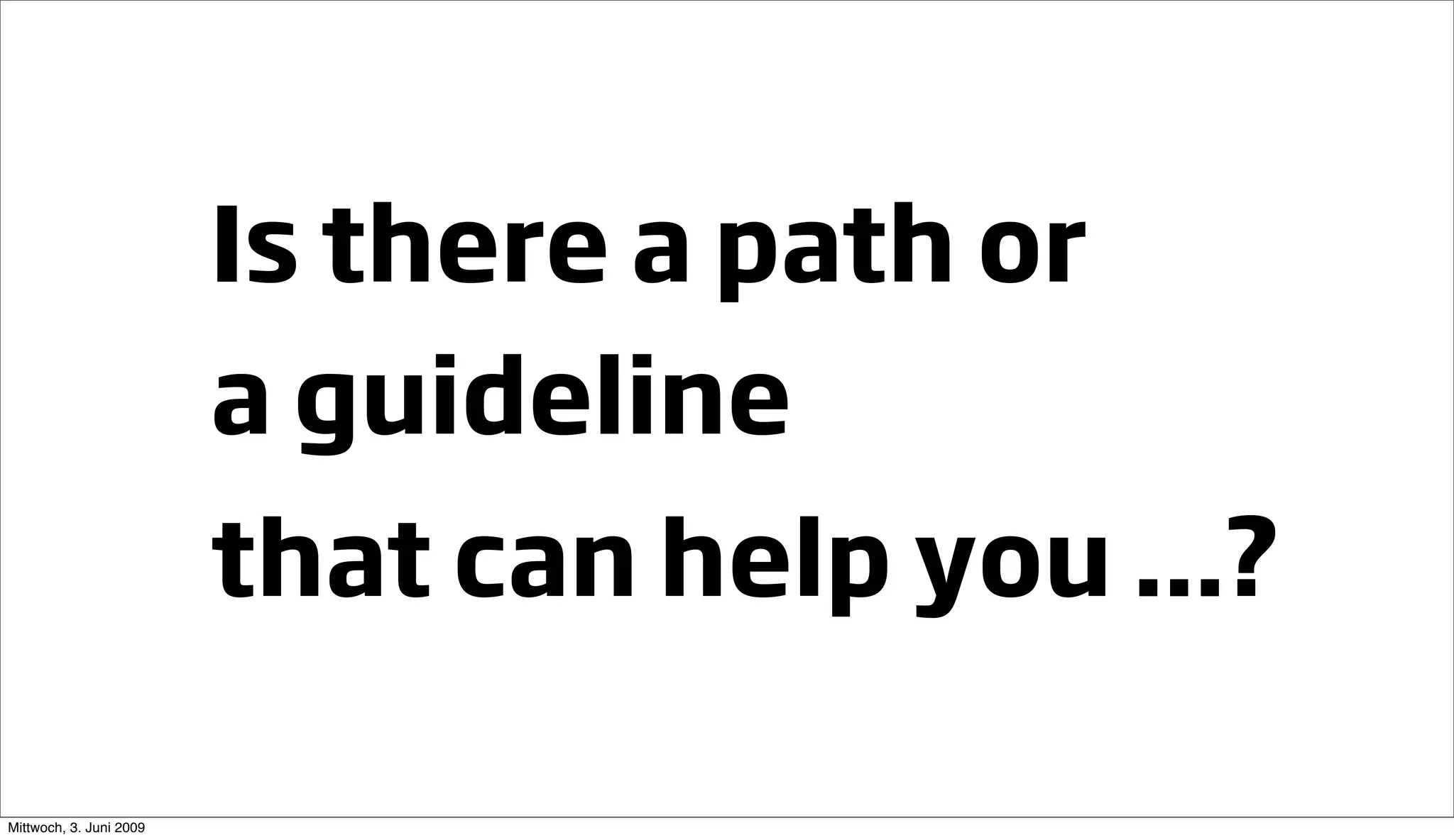 Going Large Staying Small