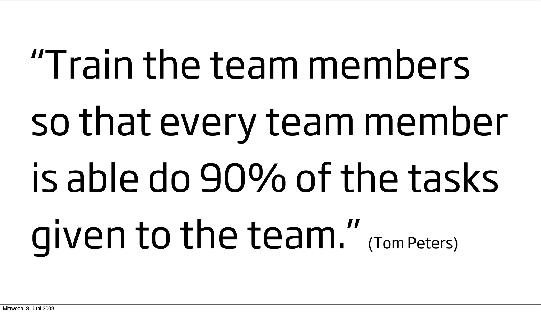 Going Large Staying Small