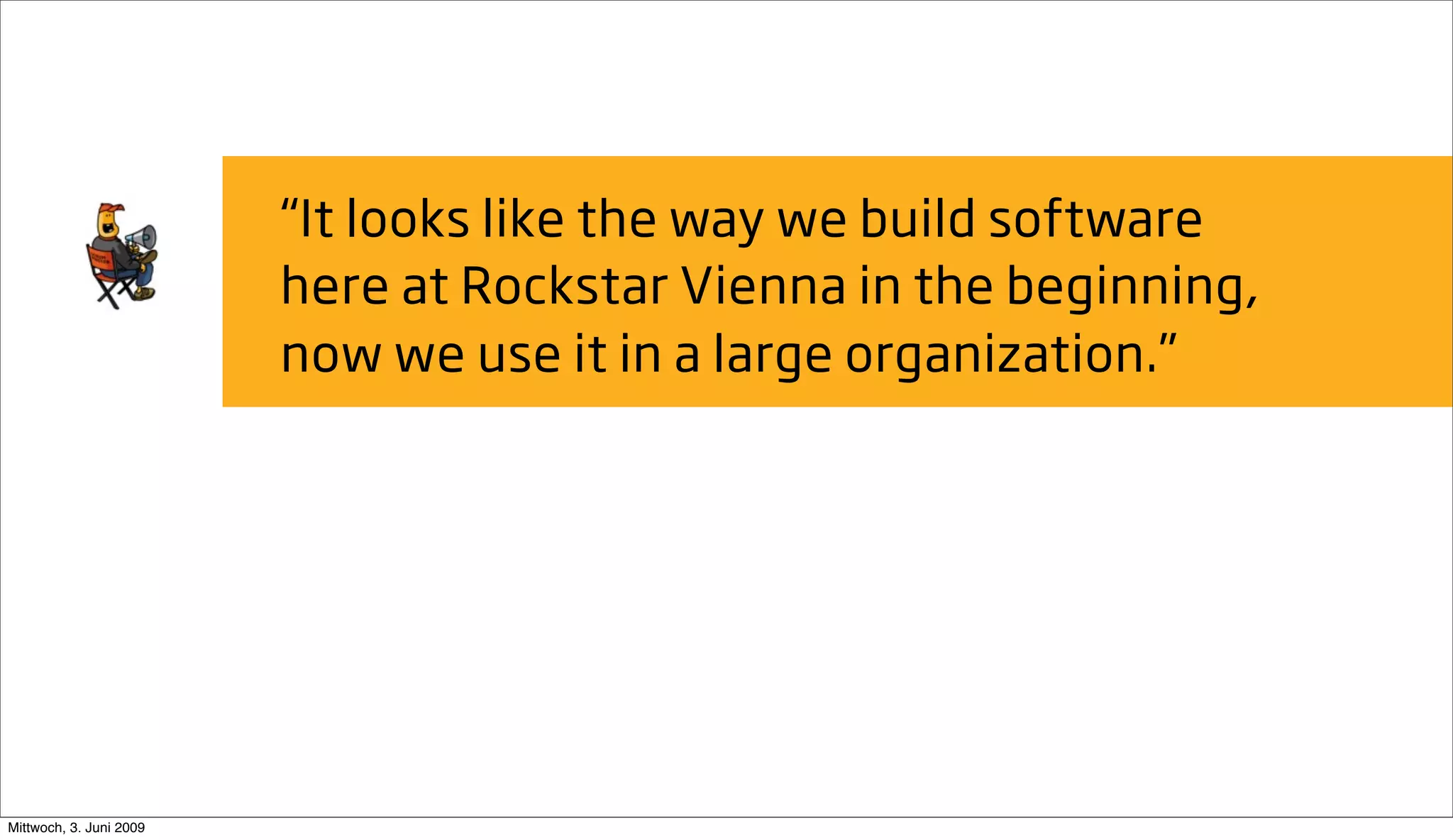 Going Large Staying Small