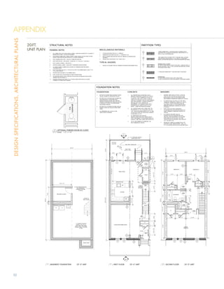 32
     Design Specifications, Architectural Plans




                                          20-Ft.
                                          Unit Plan
                                                      Appendix
 