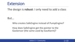 Going native with less coupling: Dependency Injection in C++ | PPTX
