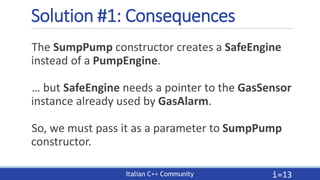 Going native with less coupling: Dependency Injection in C++