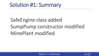 Going native with less coupling: Dependency Injection in C++