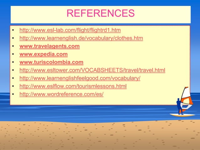Going On Vacation Ppt
