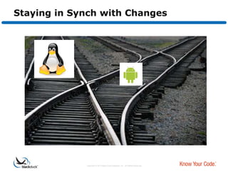 Staying in Synch with Changes




             Copyright © 2012 Black Duck Software, Inc. All Rights Reserved.
 