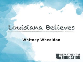 Whitney Whealdon
 